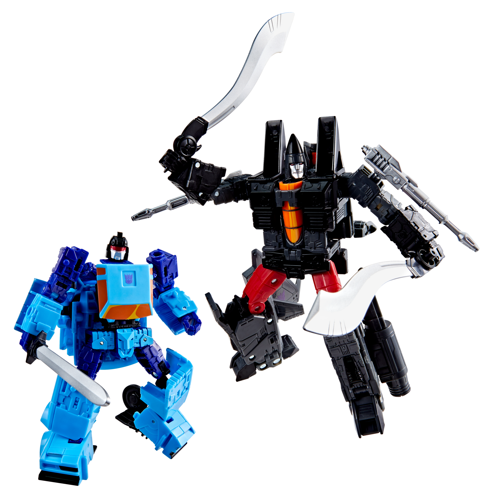 Transformers Studio Series MTMTE Collection Deluxe Class Transformers: Devastation Ground Soldier and Elite Seeker