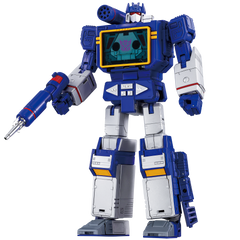 Transformers Takara Tomy MPG-19 Soundwave and Condor (Laserbeak)