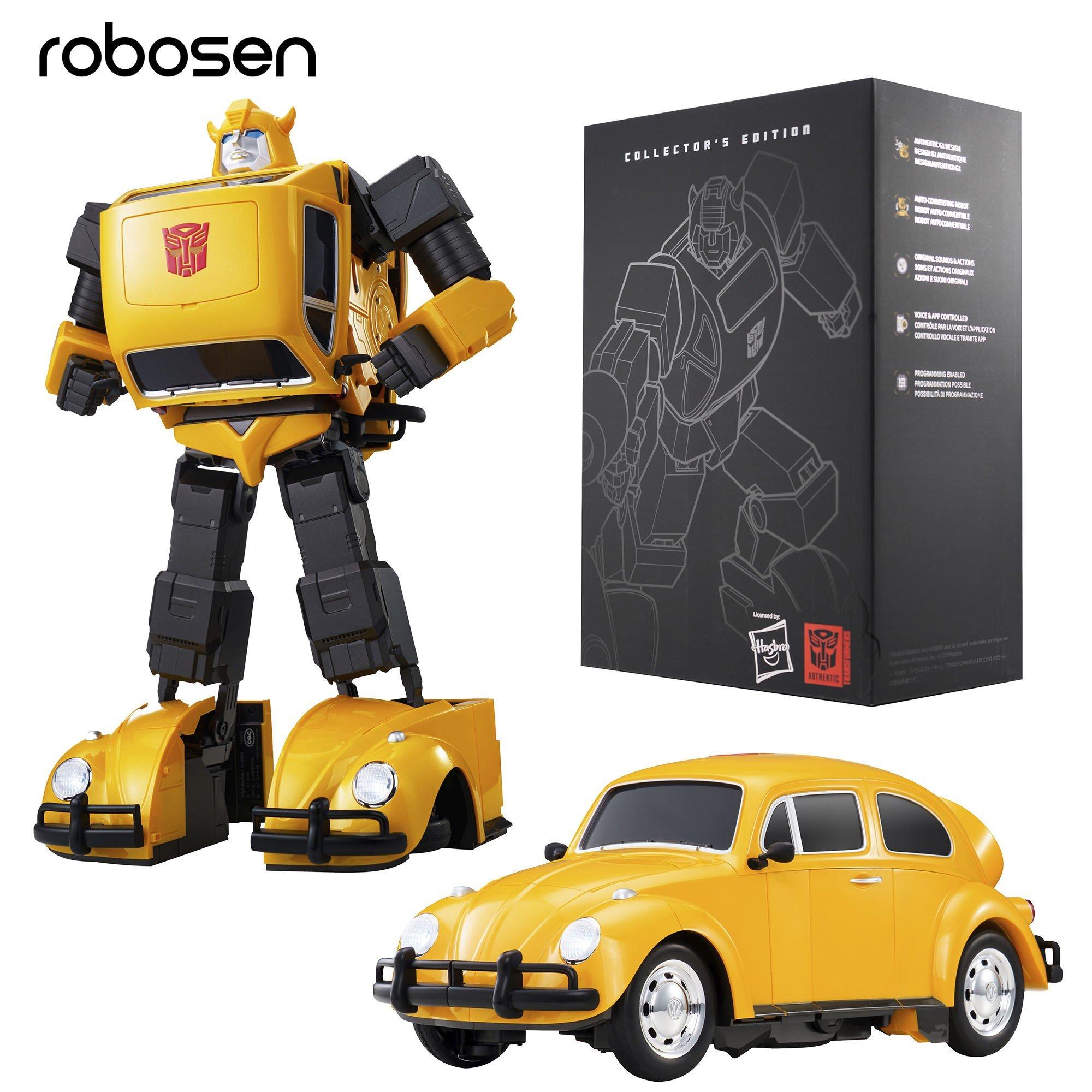 Transformers Bumblebee G1 Flagship Series, Auto-Converting Robot by Robosen