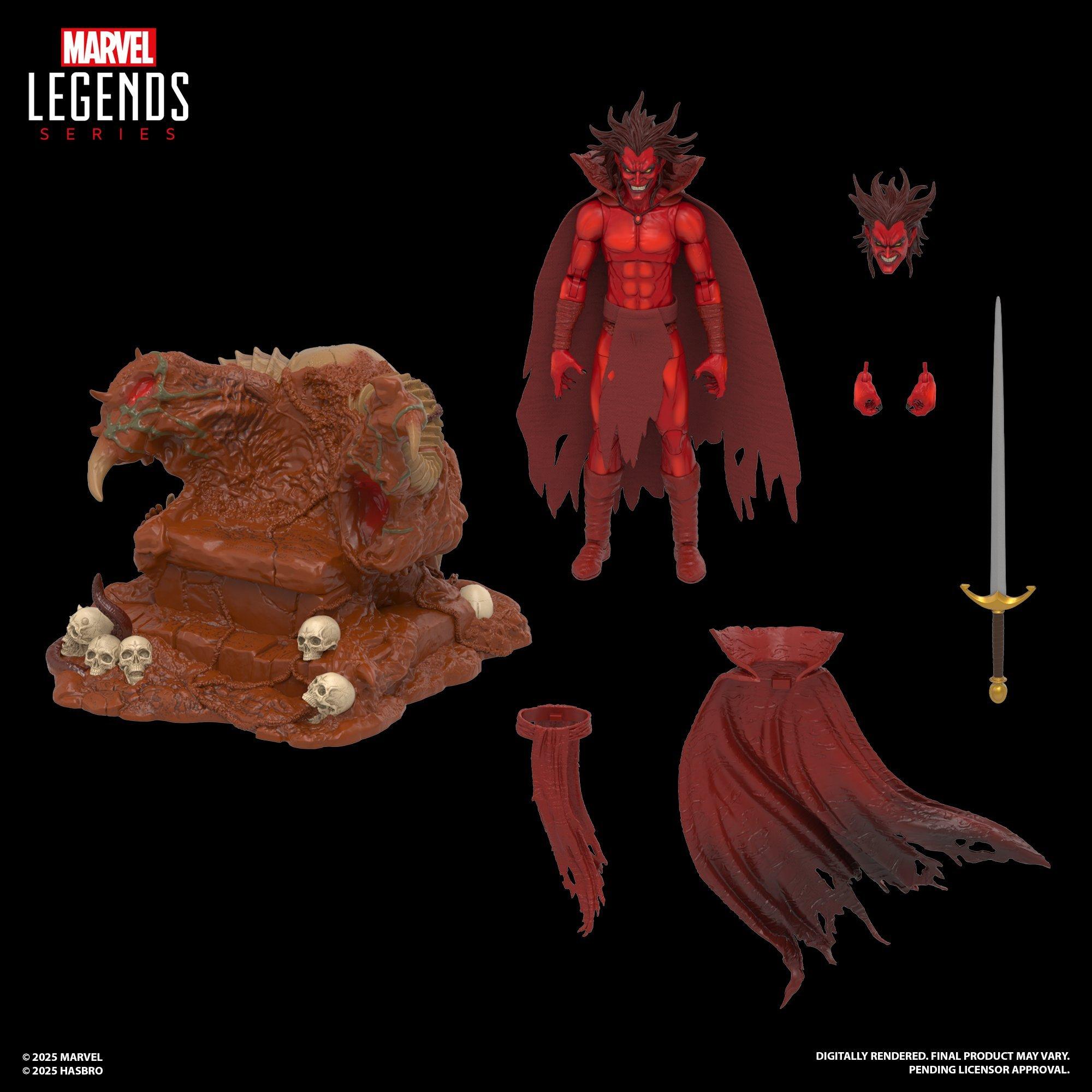Marvel Legends Series Marvel’s Mephisto with Infernal Throne