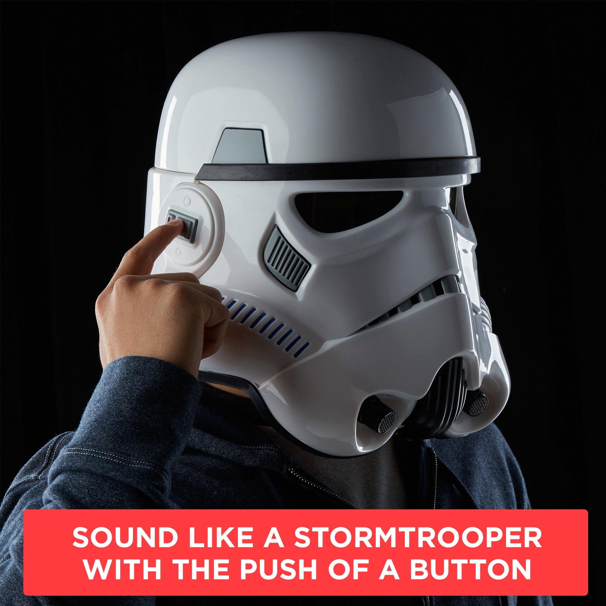 STAR WARS The Black Series Rogue One: A STAR WARS Story Imperial Stormtrooper Electronic Helmet