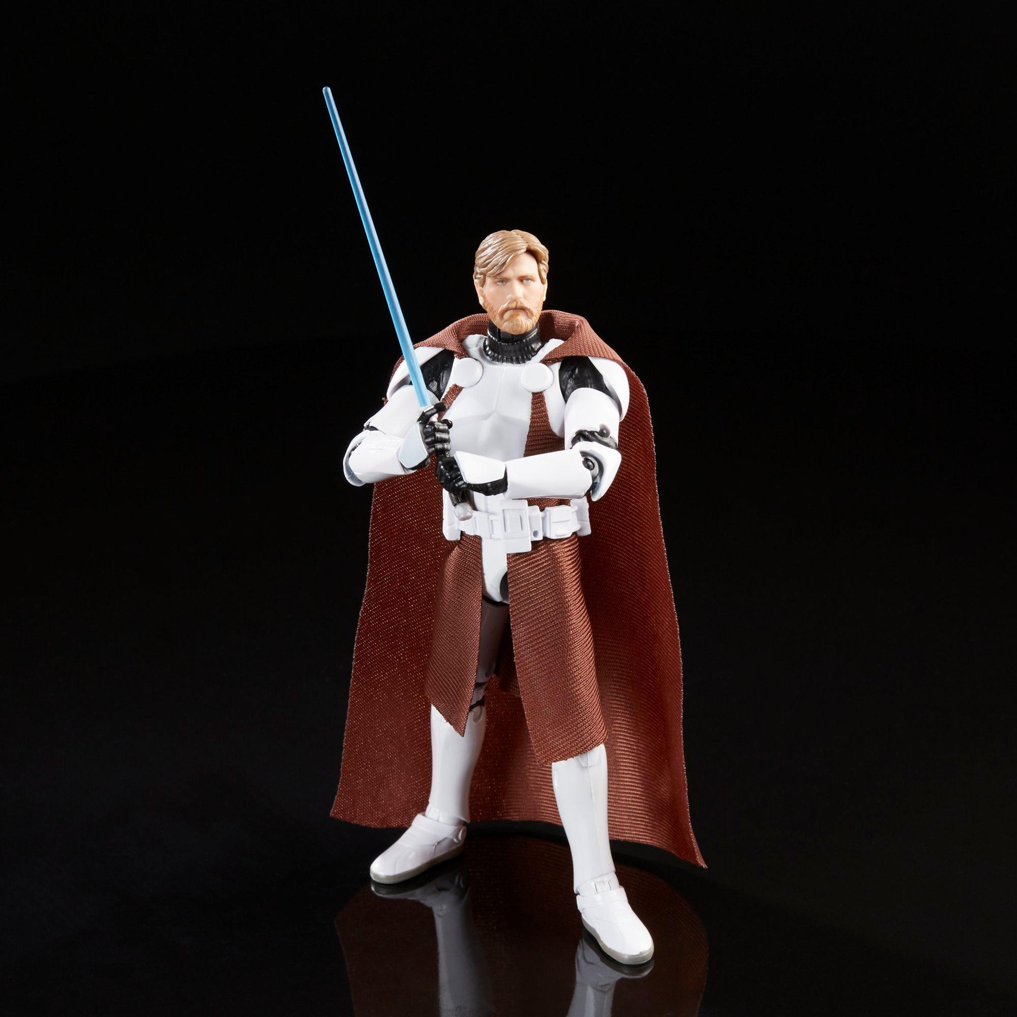 STAR WARS The Black Series 6-inch Clone Commander Obi-Wan Kenobi Exclusive Figure