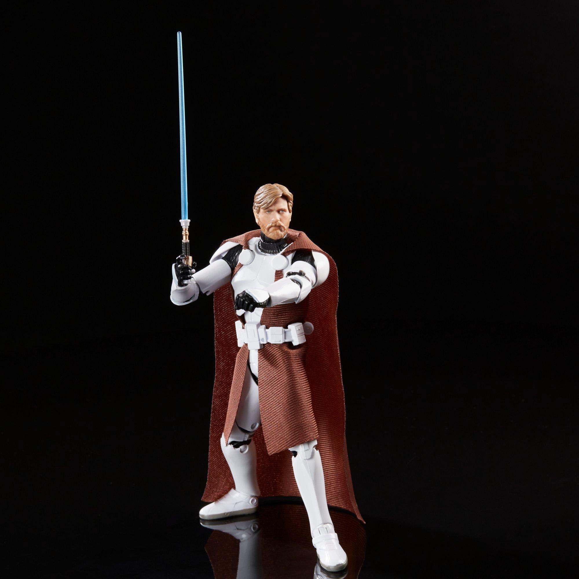 STAR WARS The Black Series 6-inch Clone Commander Obi-Wan Kenobi Exclusive Figure