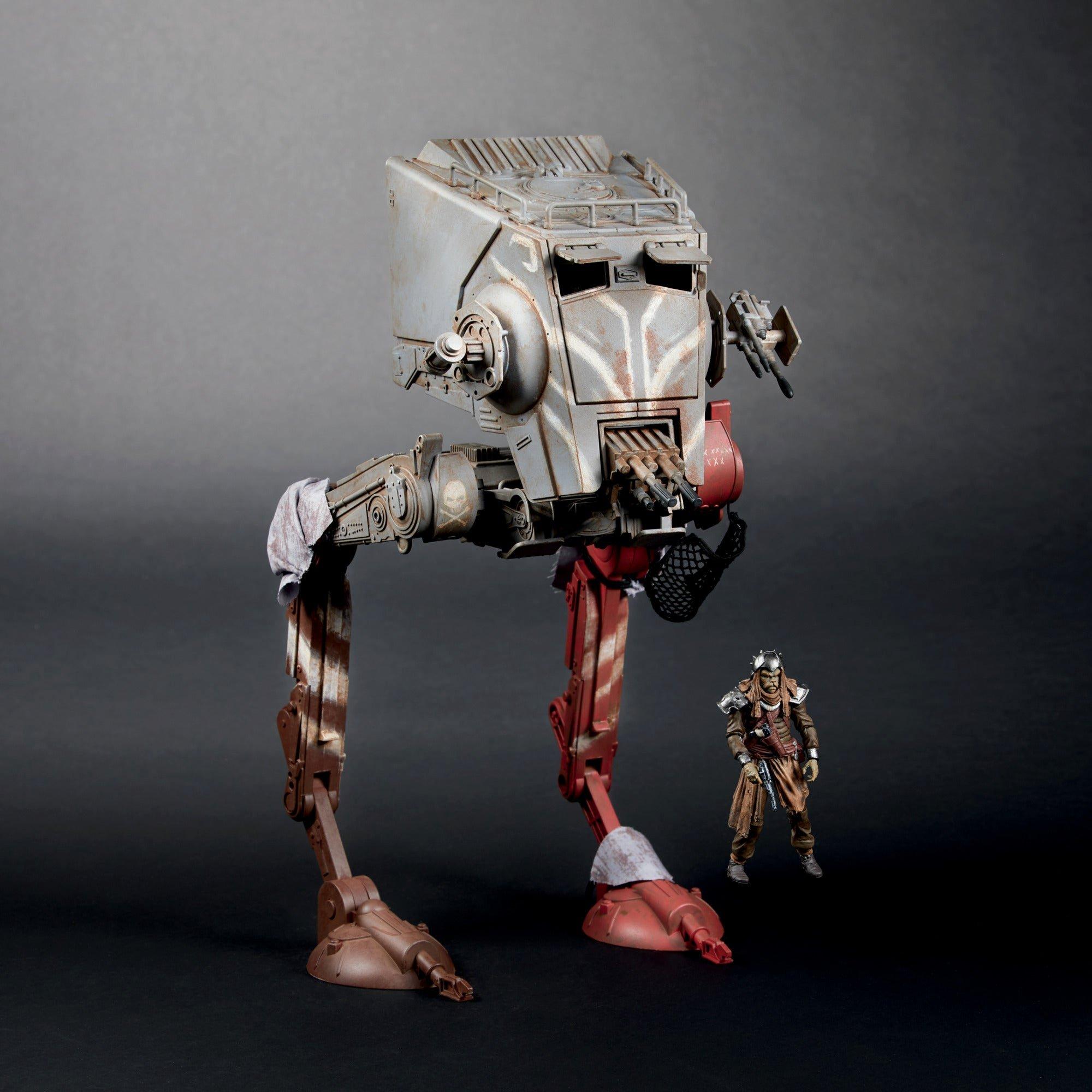 STAR WARS The Vintage Collection The Mandalorian AT-ST Raider Toy Vehicle