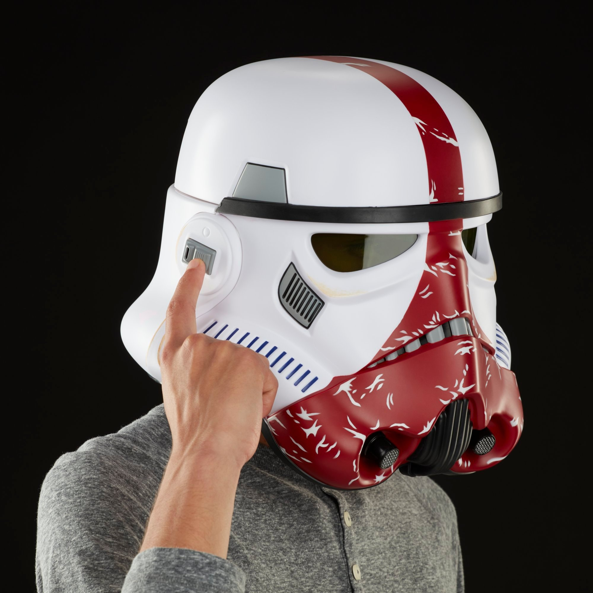 STAR WARS The Black Series Incinerator Stormtrooper Electronic Helmet