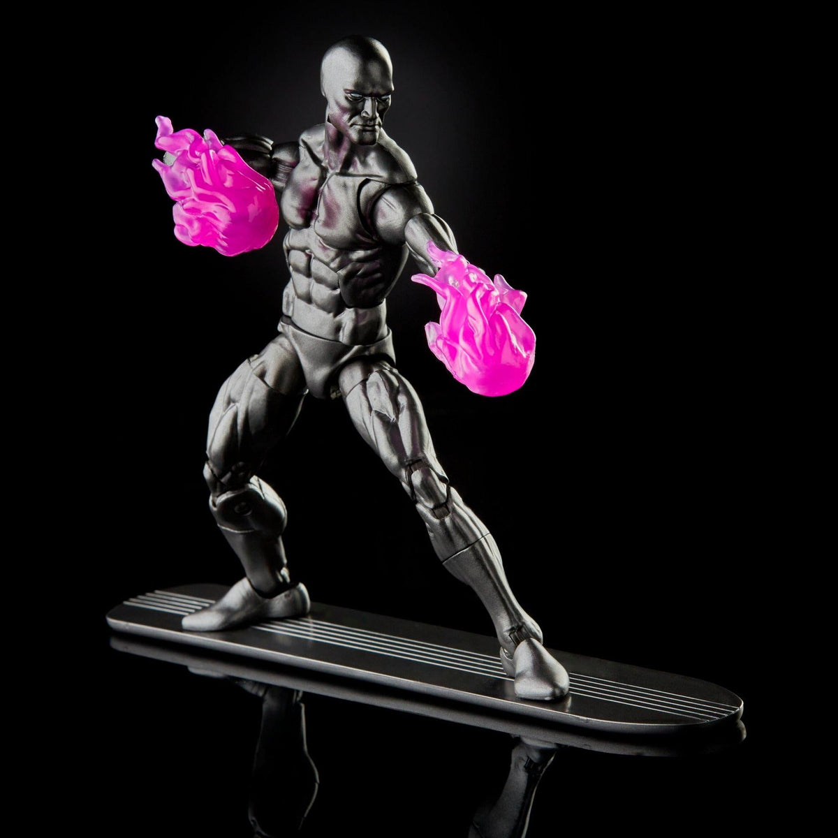 Hasbro Marvel Legends Series Silver Surfer With Mjolnir