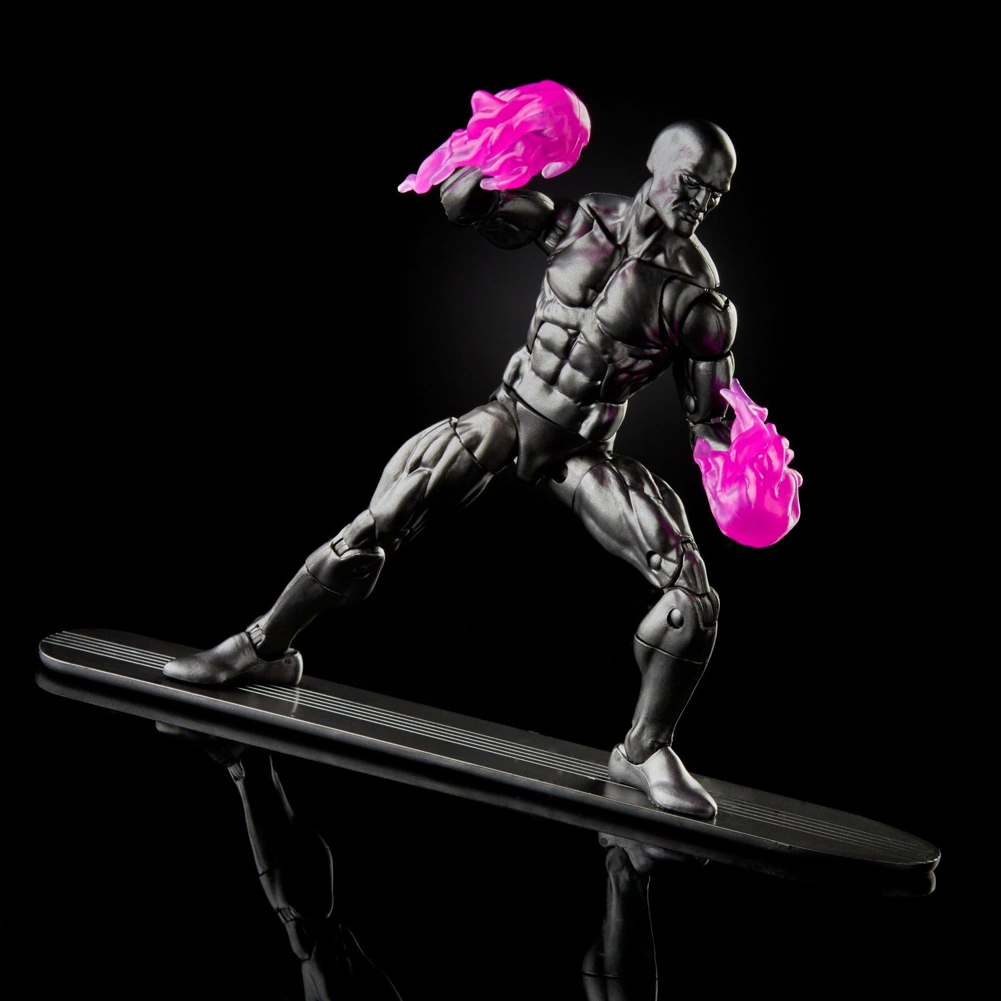 Hasbro Marvel Legends Series Silver Surfer With Mjolnir