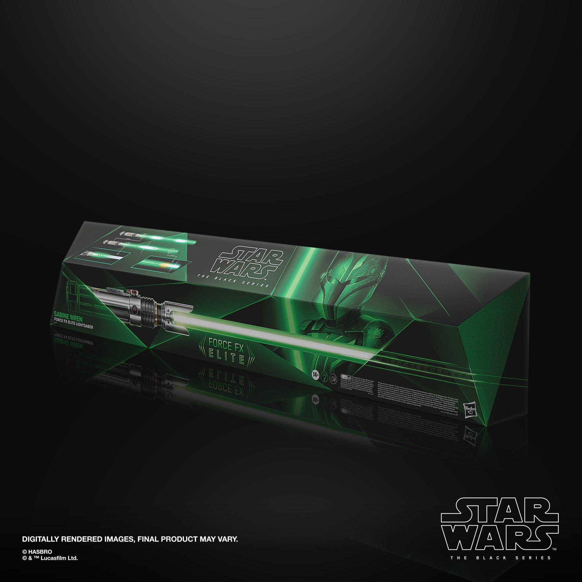 STAR WARS The Black Series Force FX Elite Sabine Wren Lightsaber