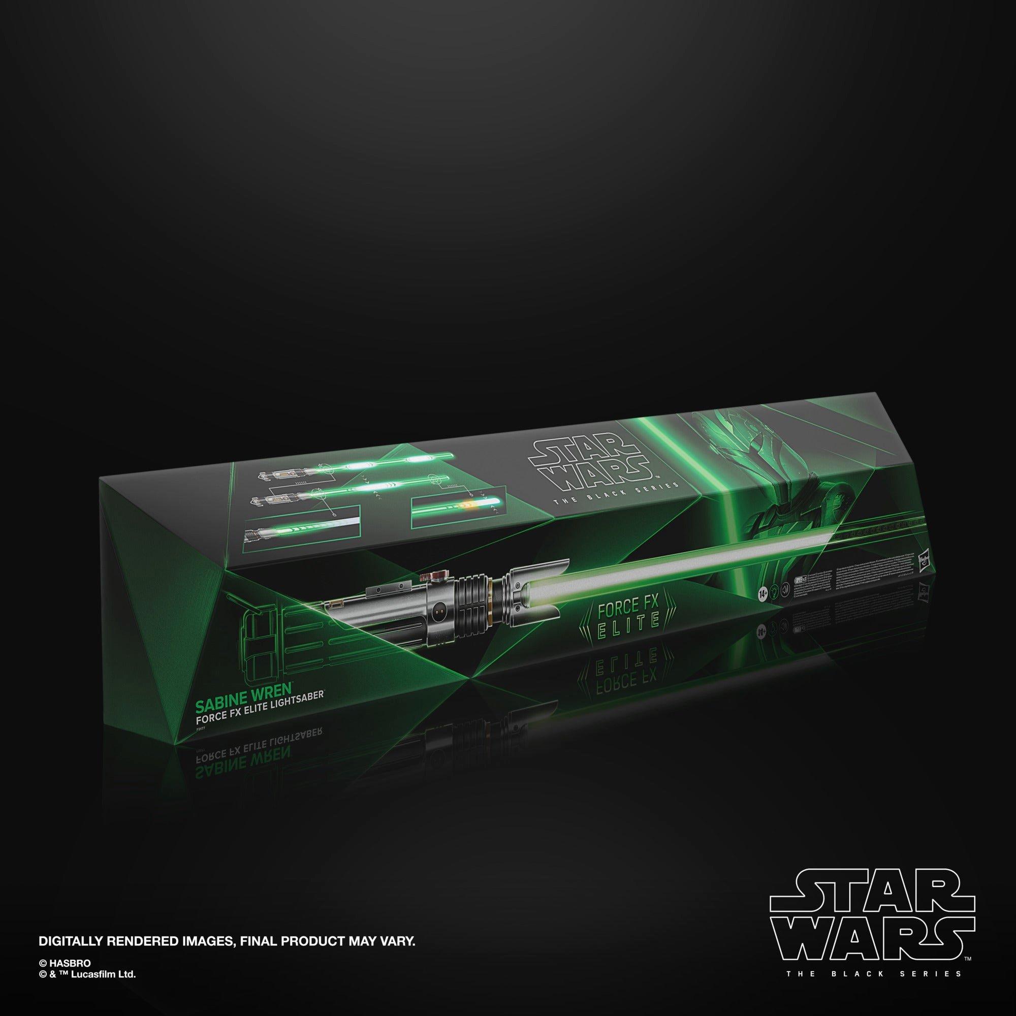 STAR WARS The Black Series Force FX Elite Sabine Wren Lightsaber