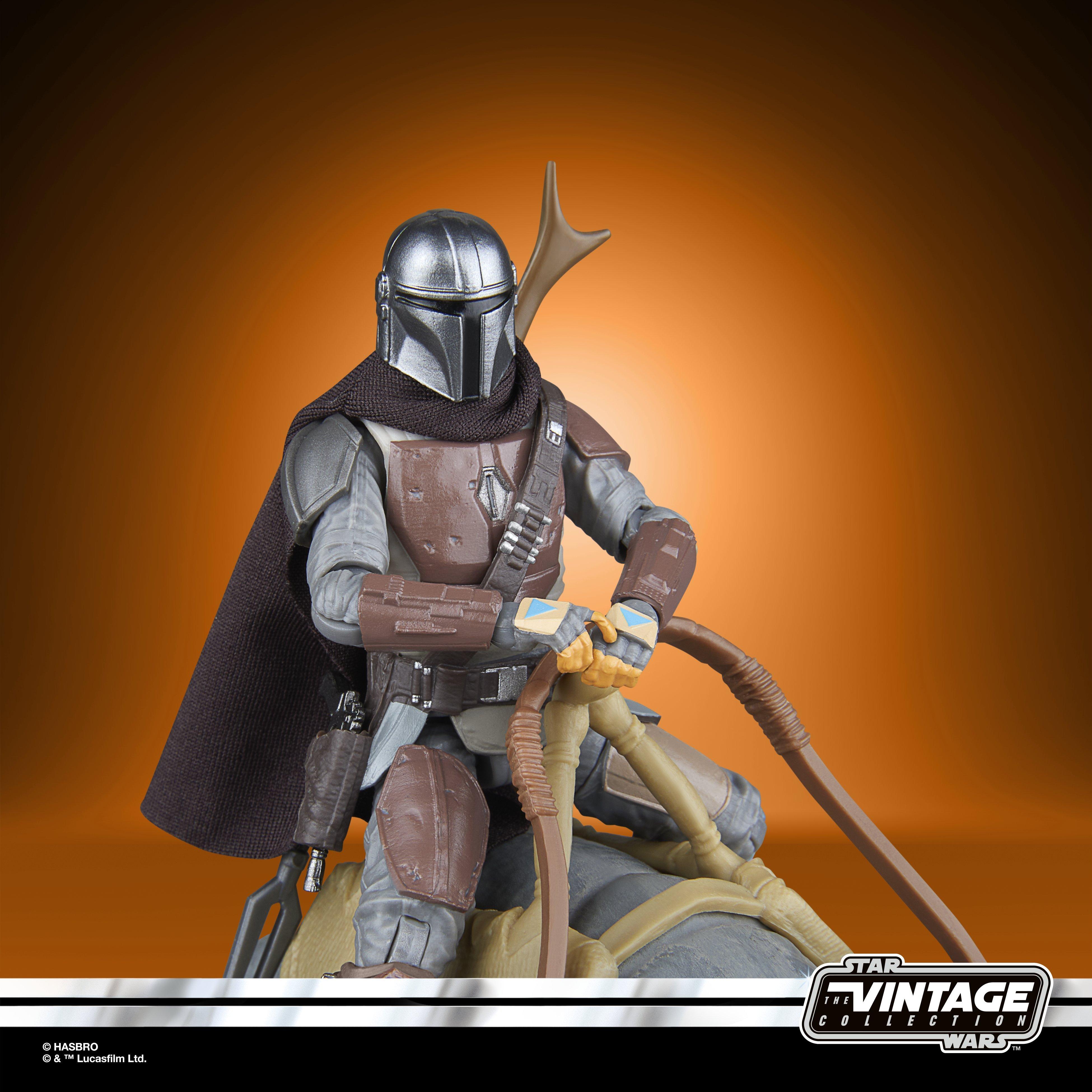 STAR WARS The Vintage Collection Blurrg & The Mandalorian