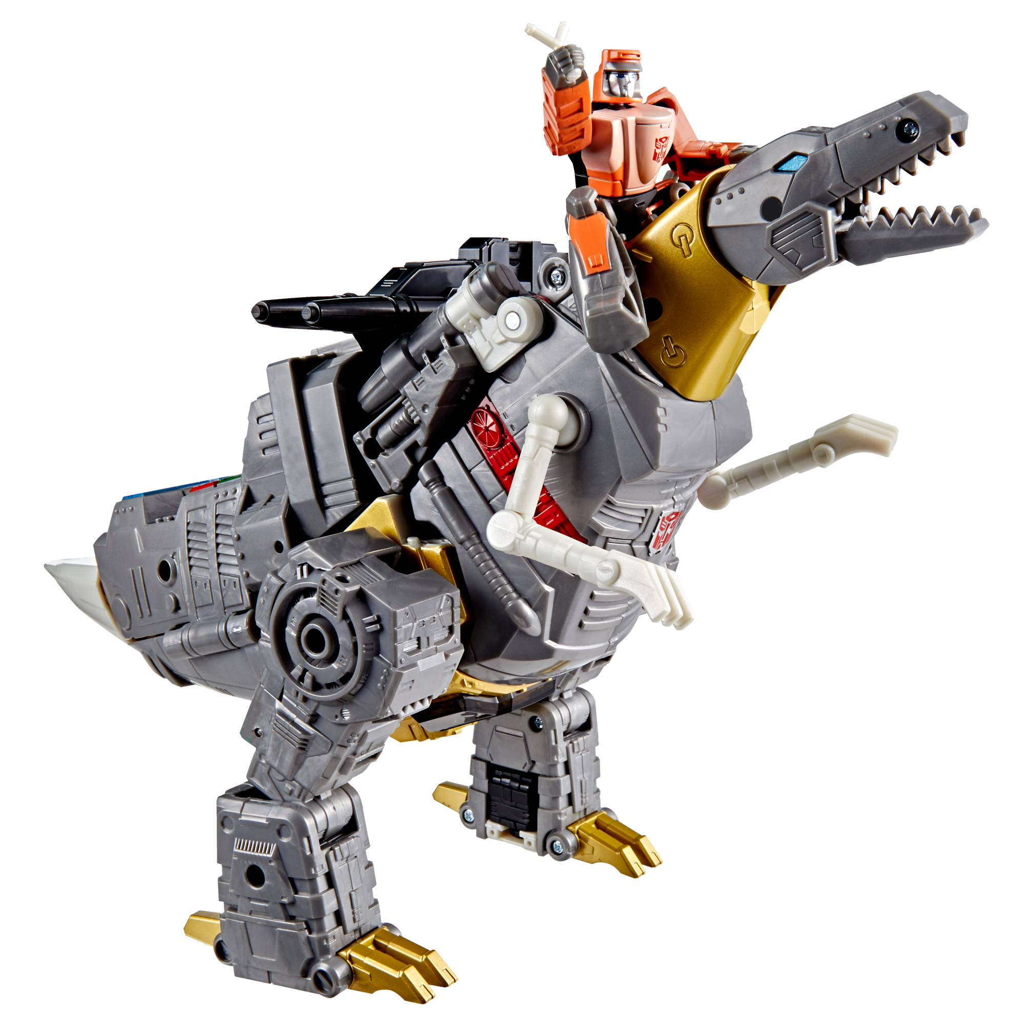 Transformers Studio Series The Transformers: The Movie Dinobot Grimlock and Autobot Wheelie
