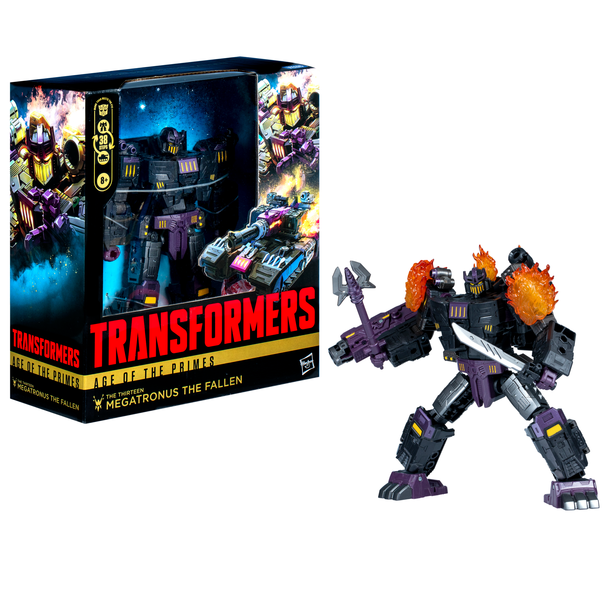Transformers Age of the Primes Leader Class The Thirteen Megatronus the Fallen