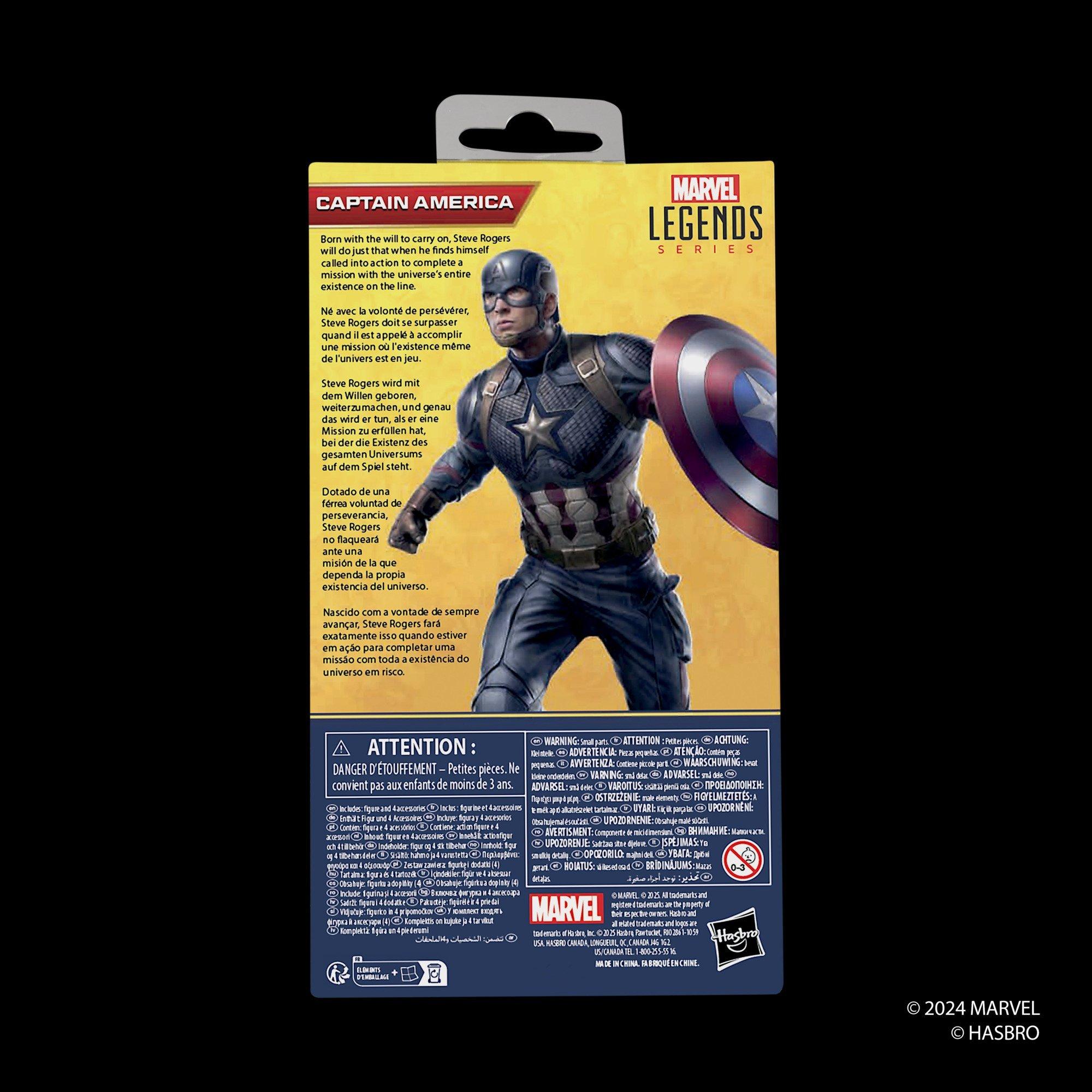 Marvel Legends Series Captain America Action Figure