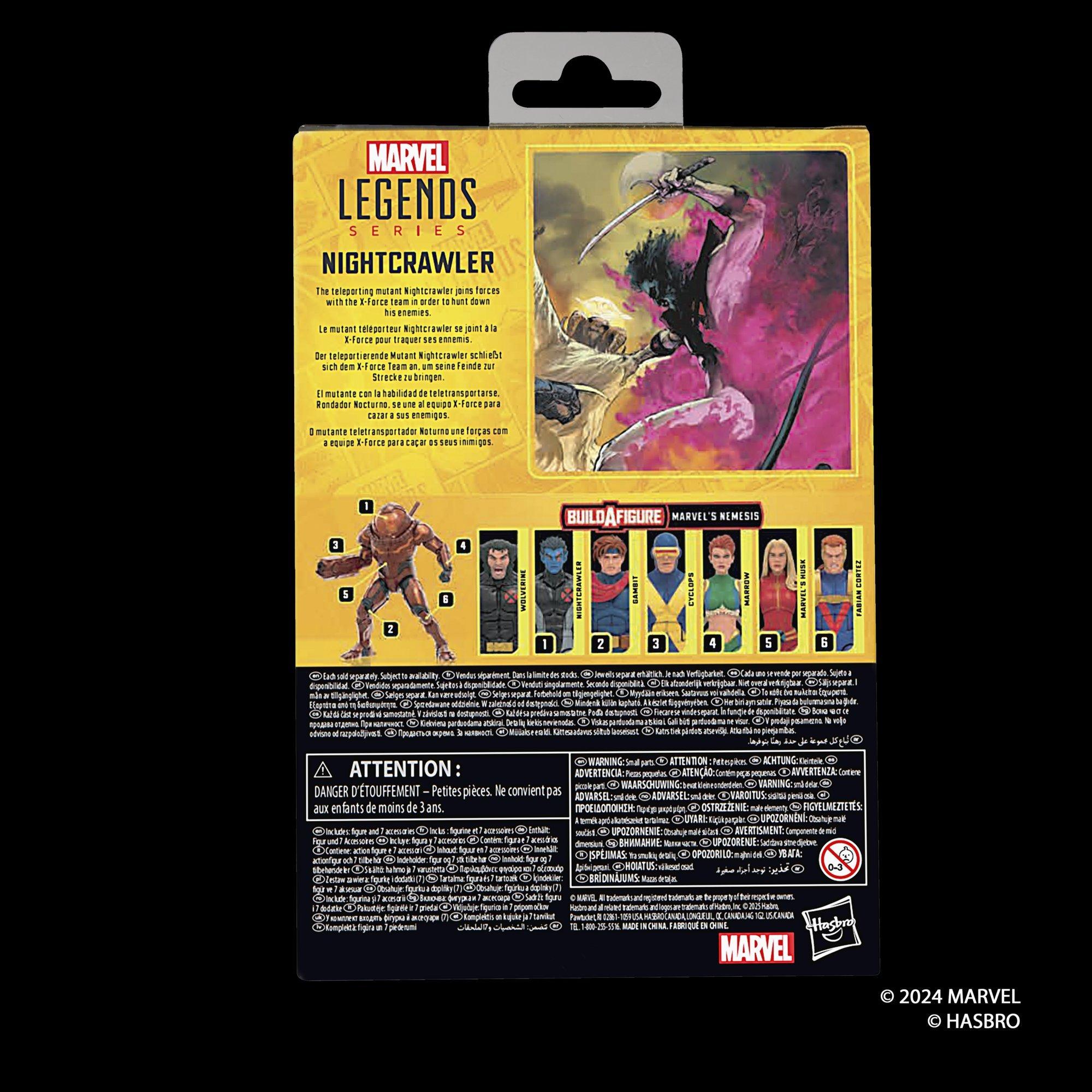 Marvel Legends Series Nightcrawler (Build-A-Figure)