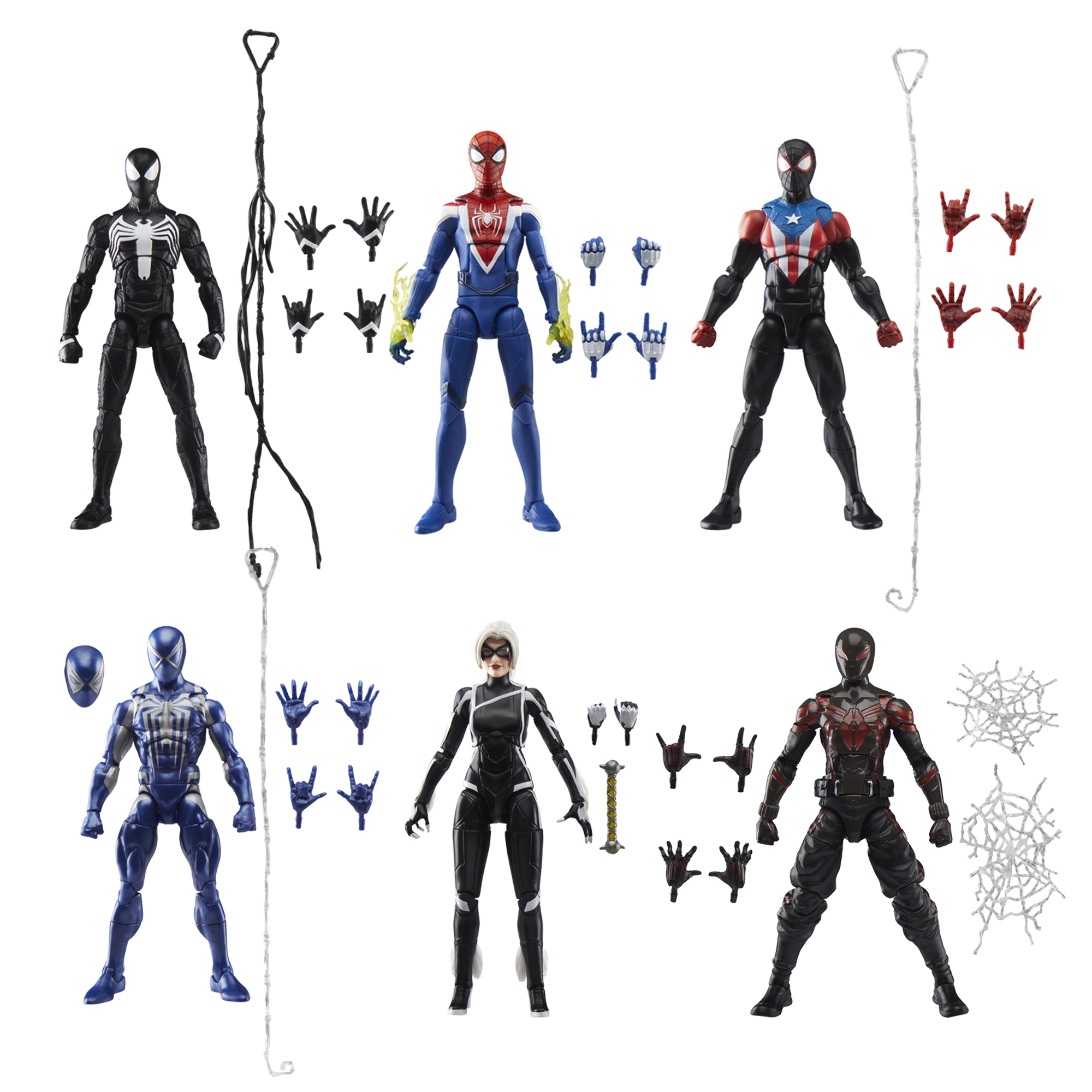 Marvel Legends Series Gamerverse Peter Parker Anti-Venom Suit Style