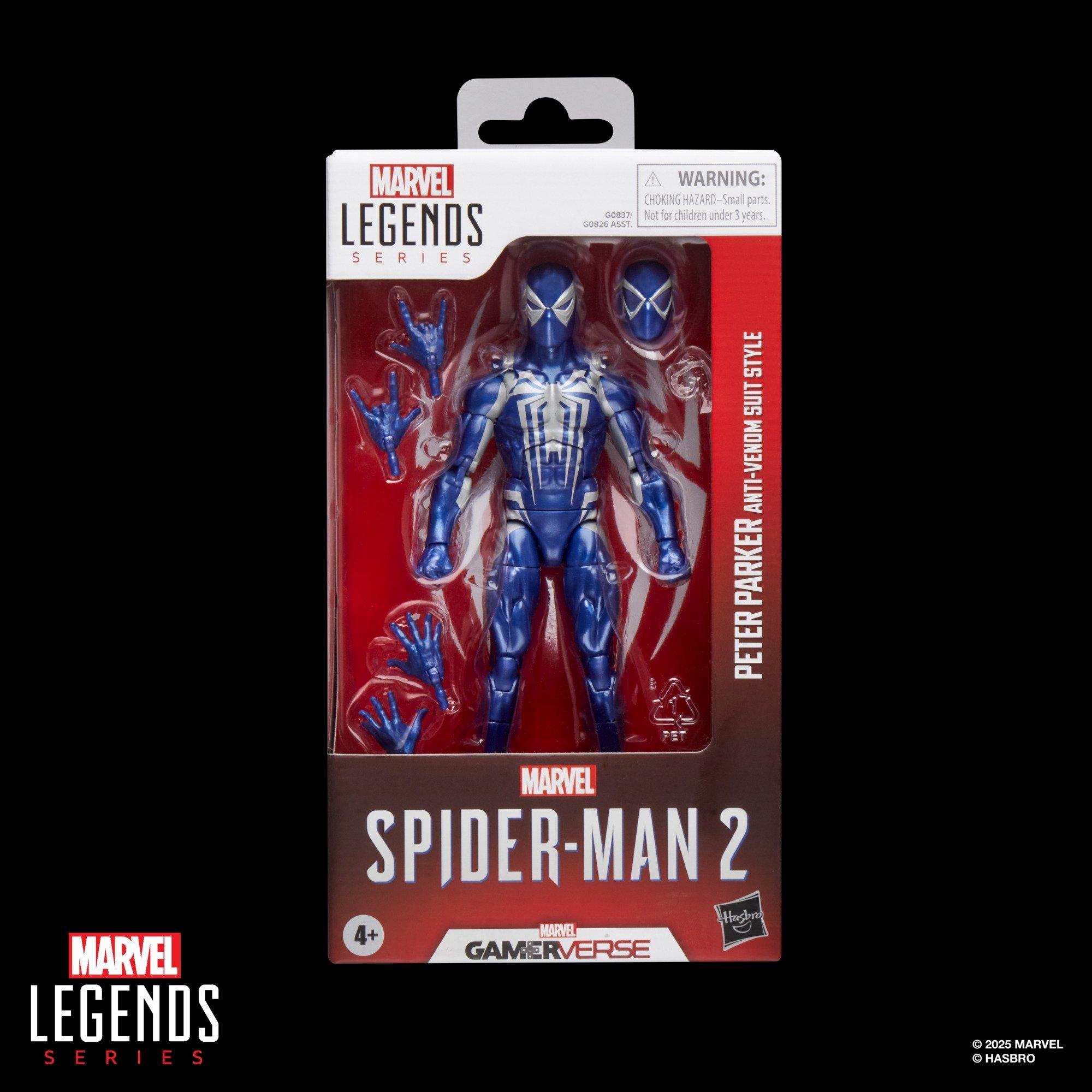 Marvel Legends Series Gamerverse Peter Parker Anti-Venom Suit Style