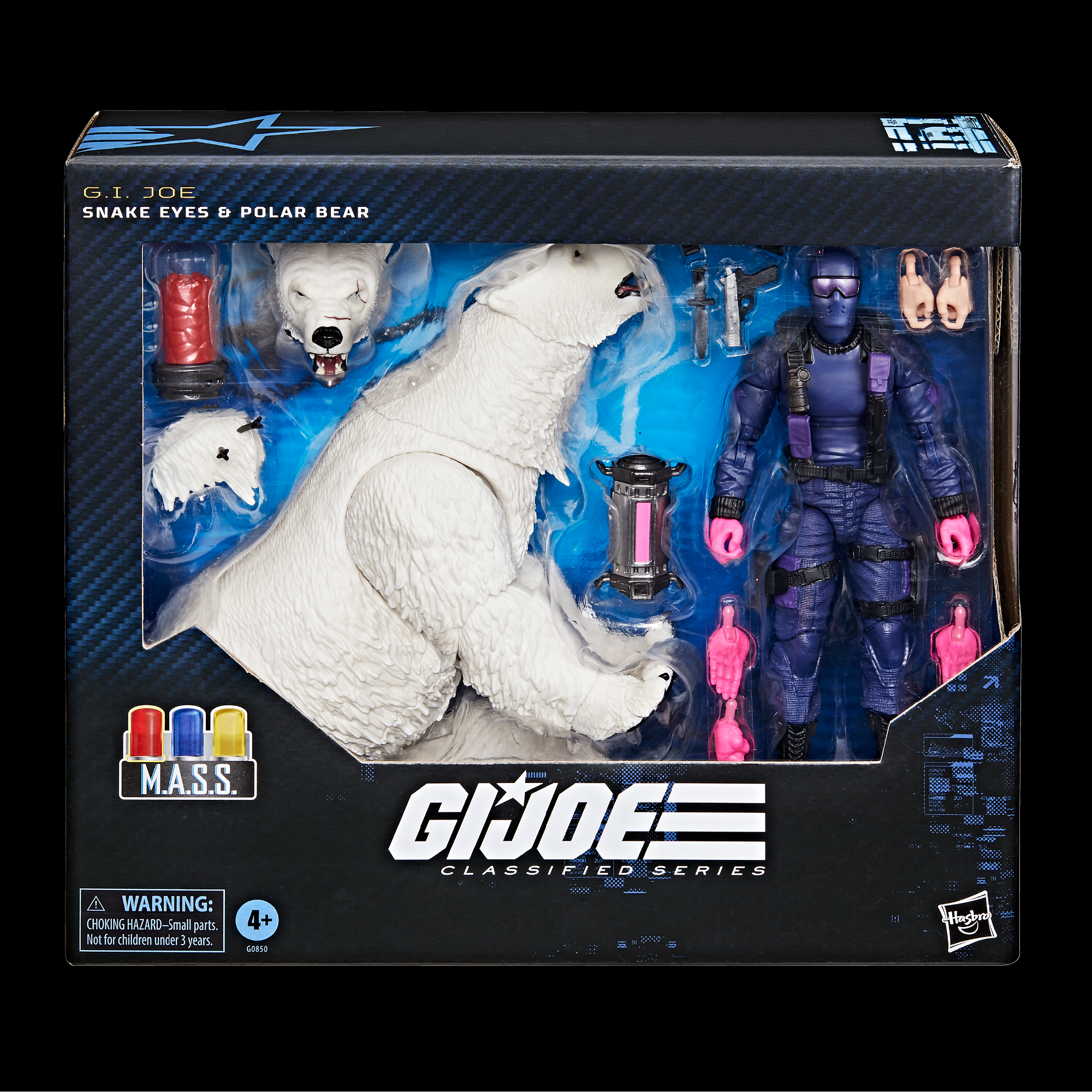 G.I. Joe Classified Series #161, Snake Eyes & Polar Bear Set