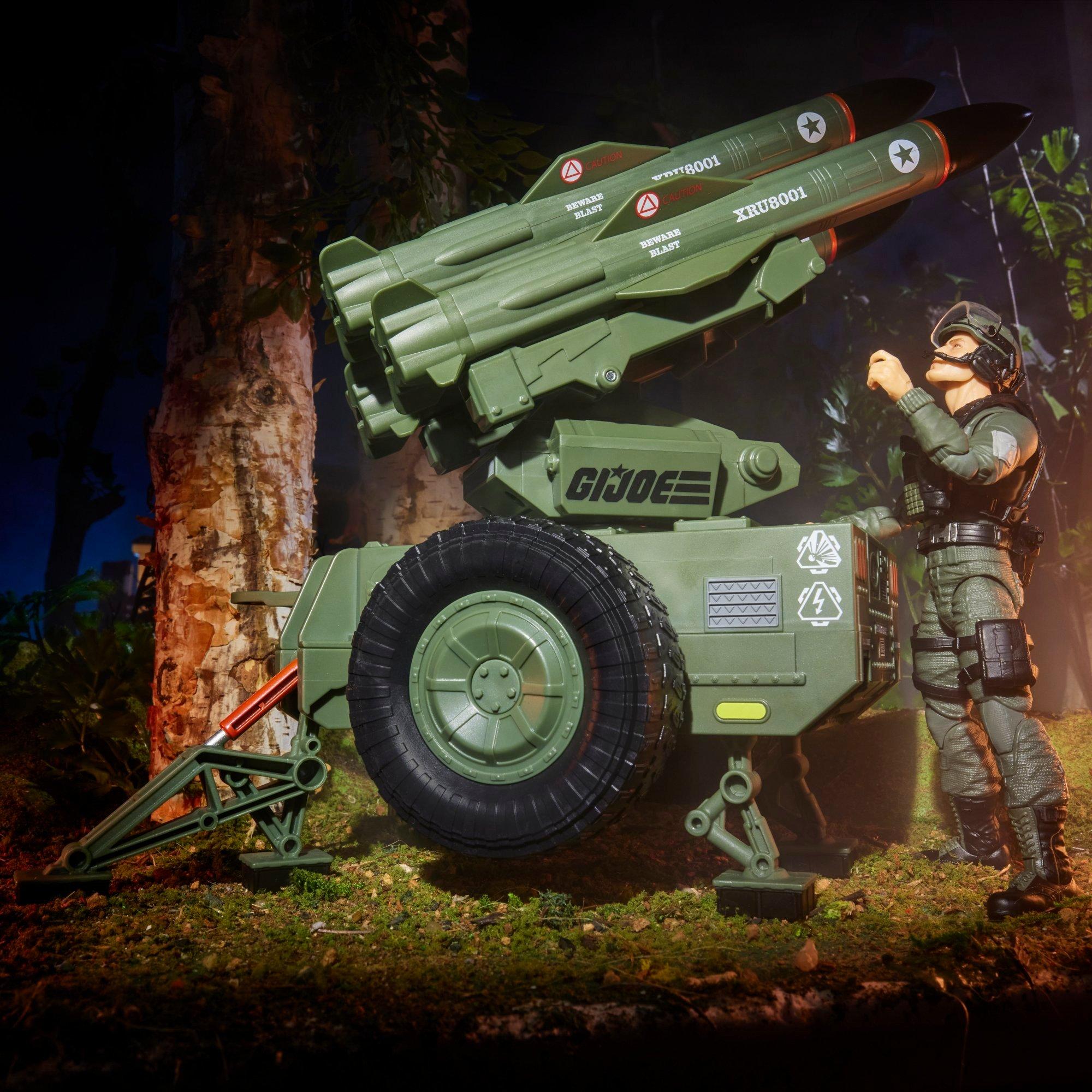 G.I. Joe Classified Series #182, Clayton “Hawk” Abernathy with M.M.S. (Mobile Missile System)