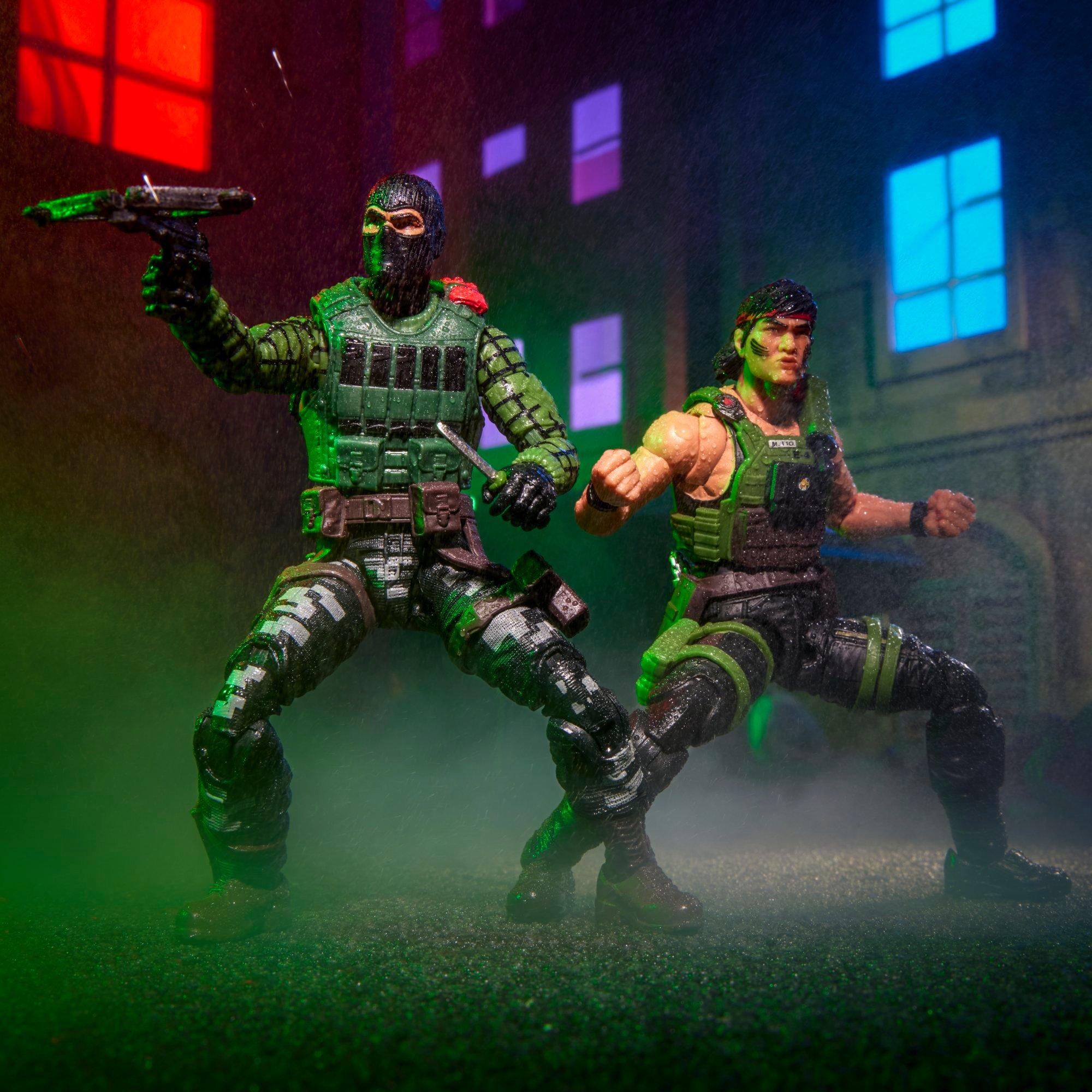 G.I. Joe Classified Series #164, Night Force Beach Head & Quick Kick