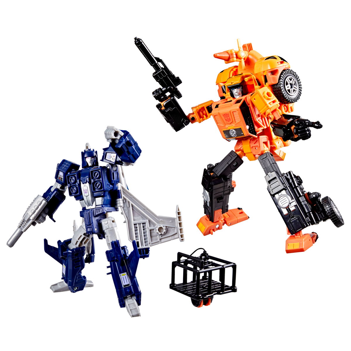 Transformers Age of the Primes Wreck 'n Doom Collection Autobot Sandstorm vs Slugslinger
