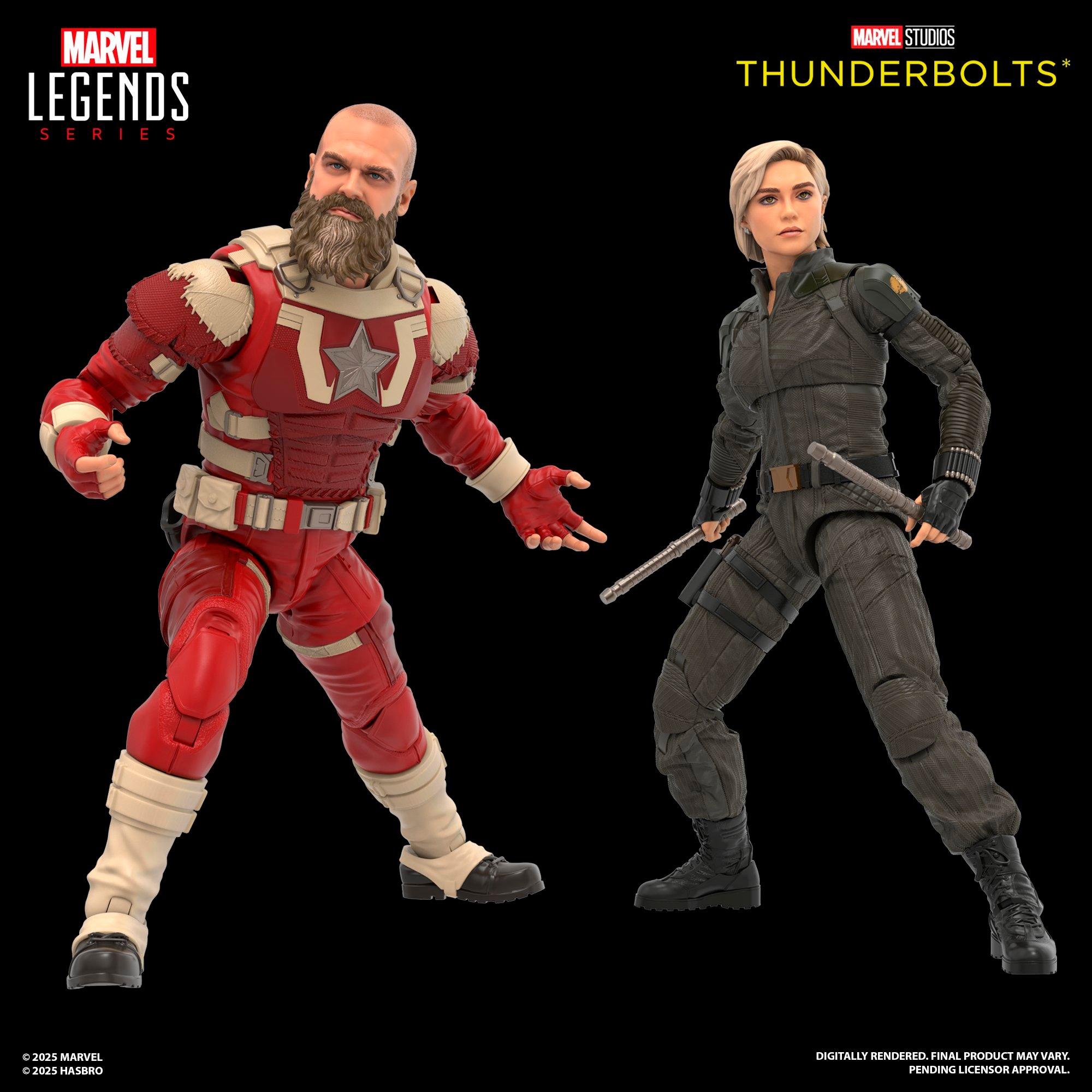 Marvel Legends Series Yelena Belova and Red Guardian