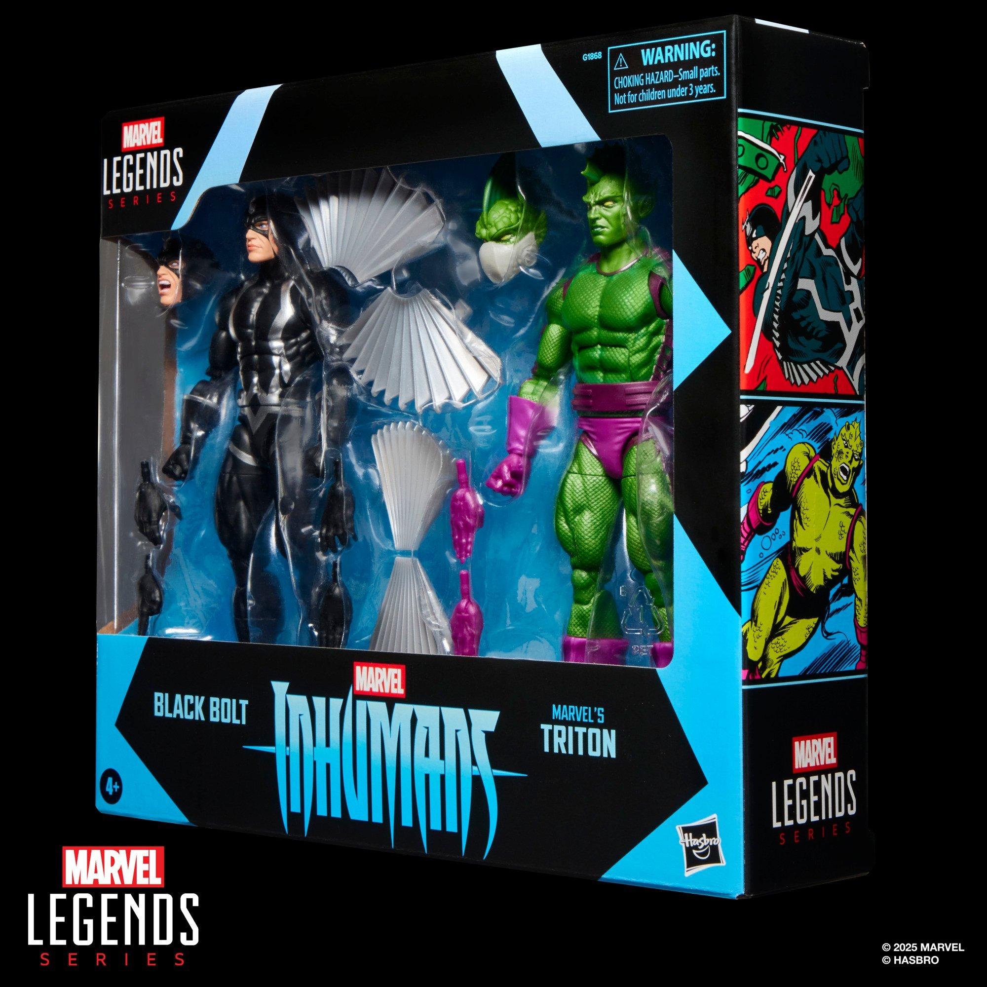 Marvel Legends Series Inhumans Black Bolt & Marvel’s Triton