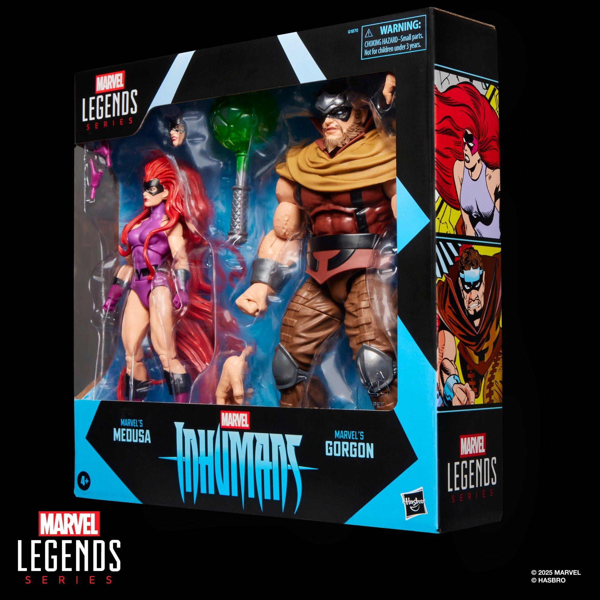 Marvel Legends Series Inhumans Marvel’s Medusa & Marvel’s Gorgon