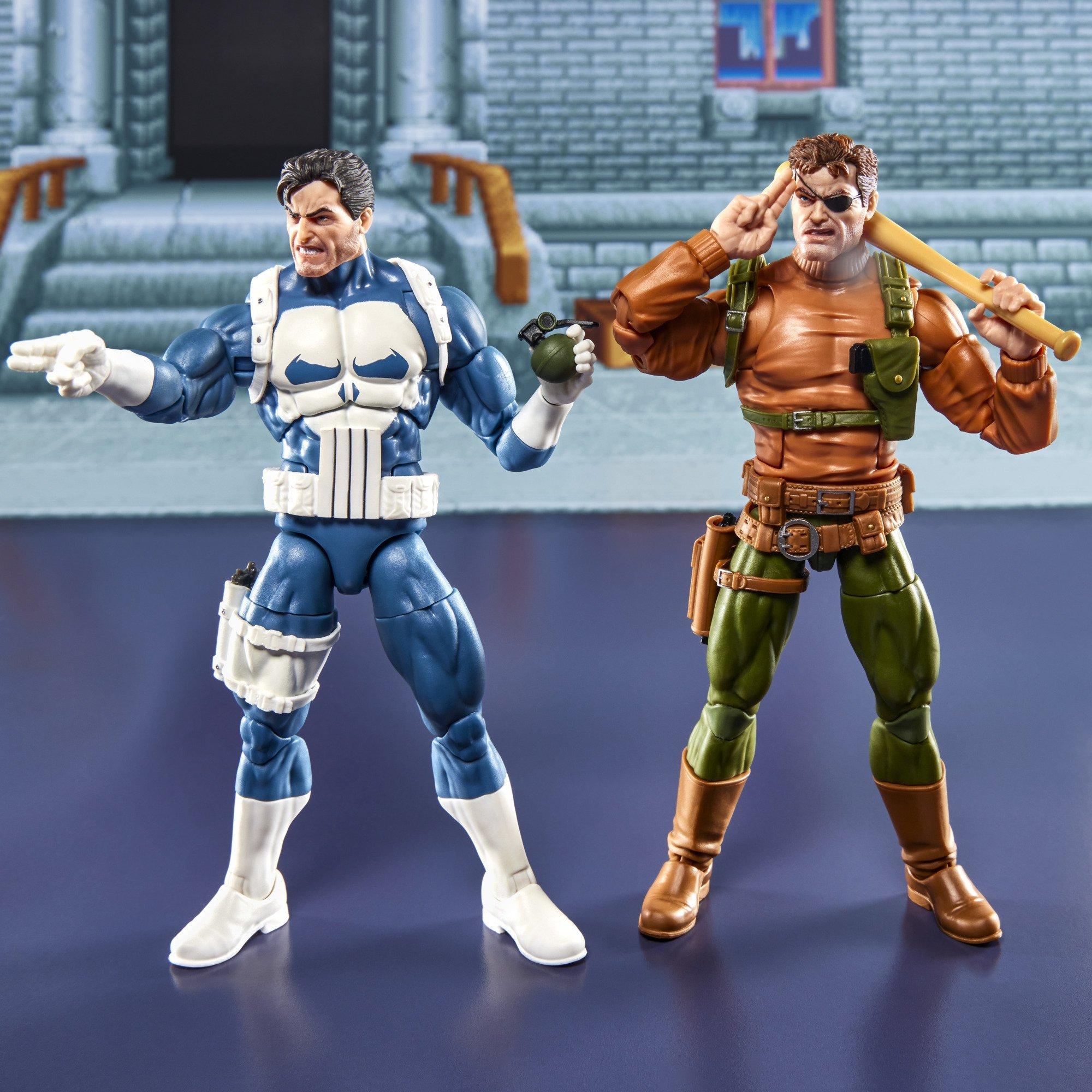 Marvel Legends Series Gamerverse Punisher and Nick Fury