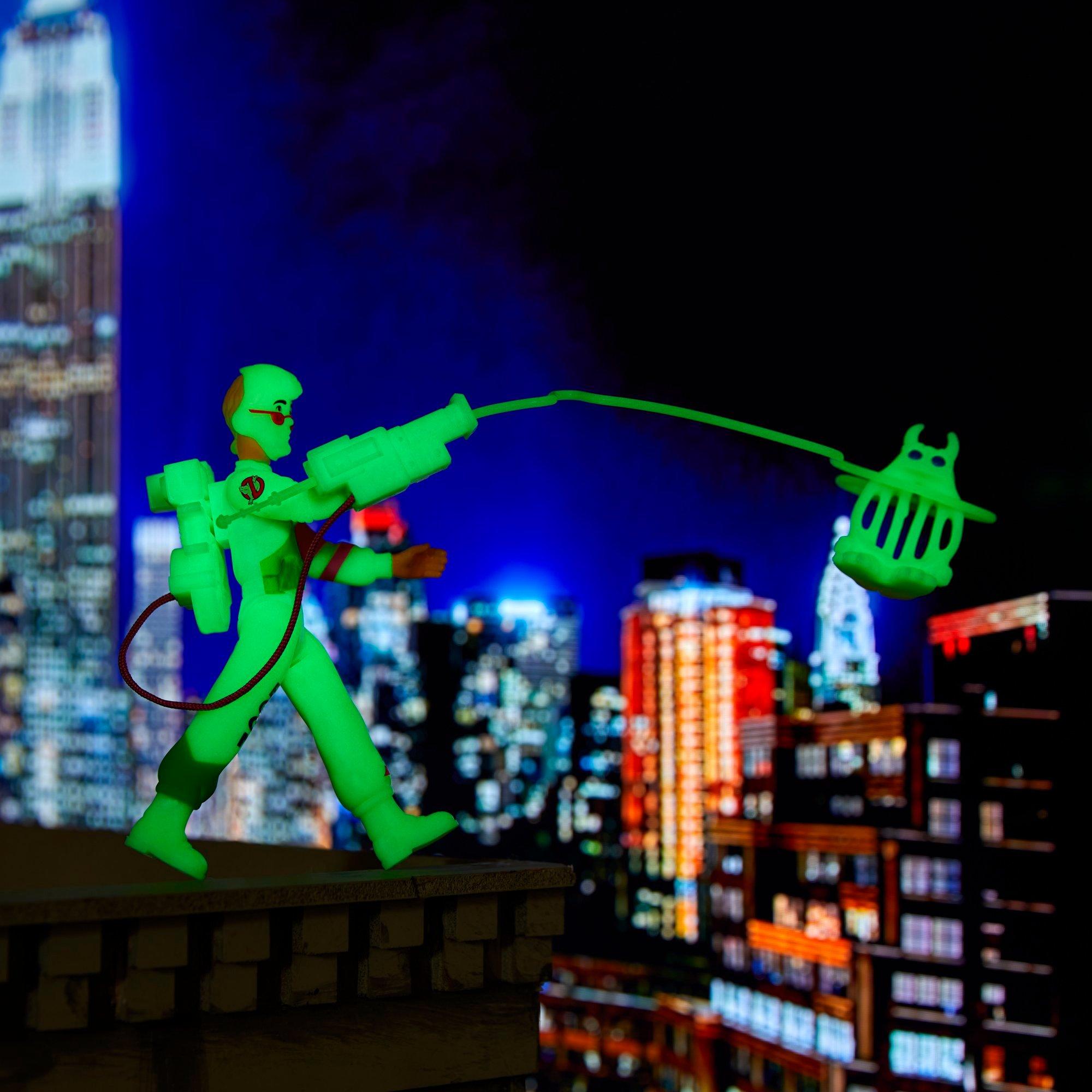 Ghostbusters Kenner Classics The Real Ghostbusters Ecto-Glow Heroes Collector’s Set