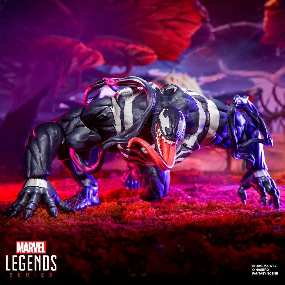 Marvel Legends Series Marvel Rivals Venom & Jeff the Land Shark