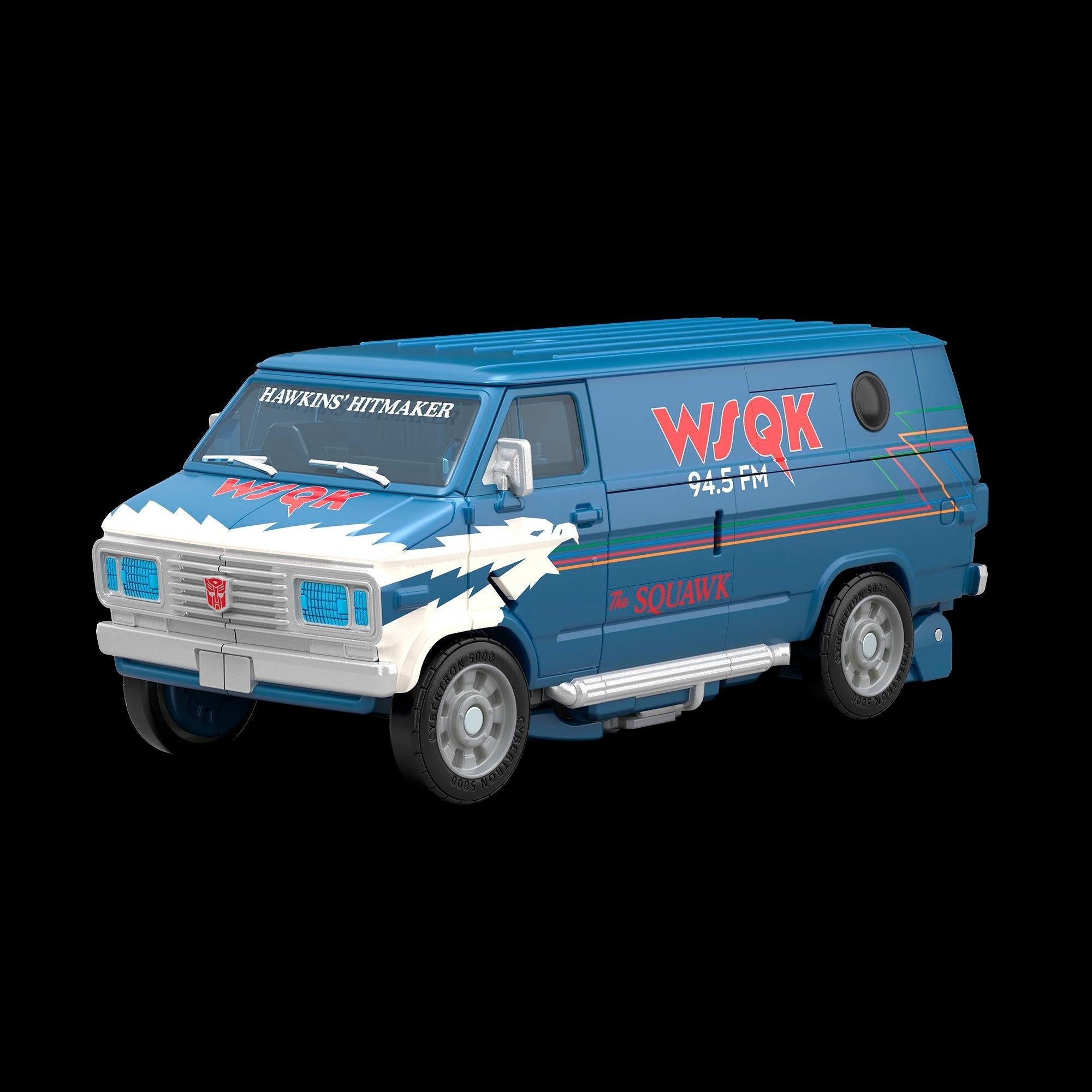 Transformers Stranger Things Freakwency and 8-Trax