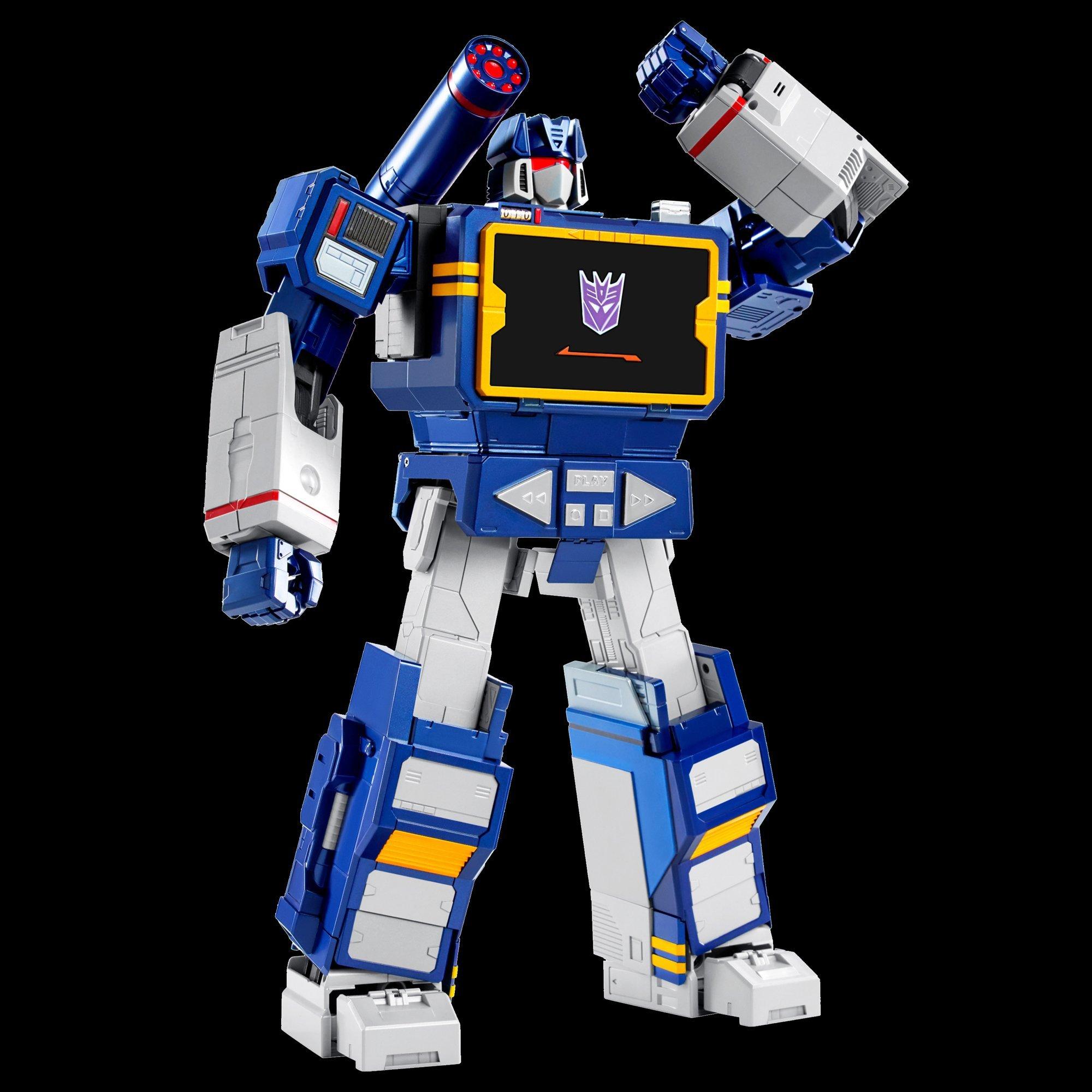 Transformers G1 Flagship Soundwave Auto-Converting Robot by Robosen